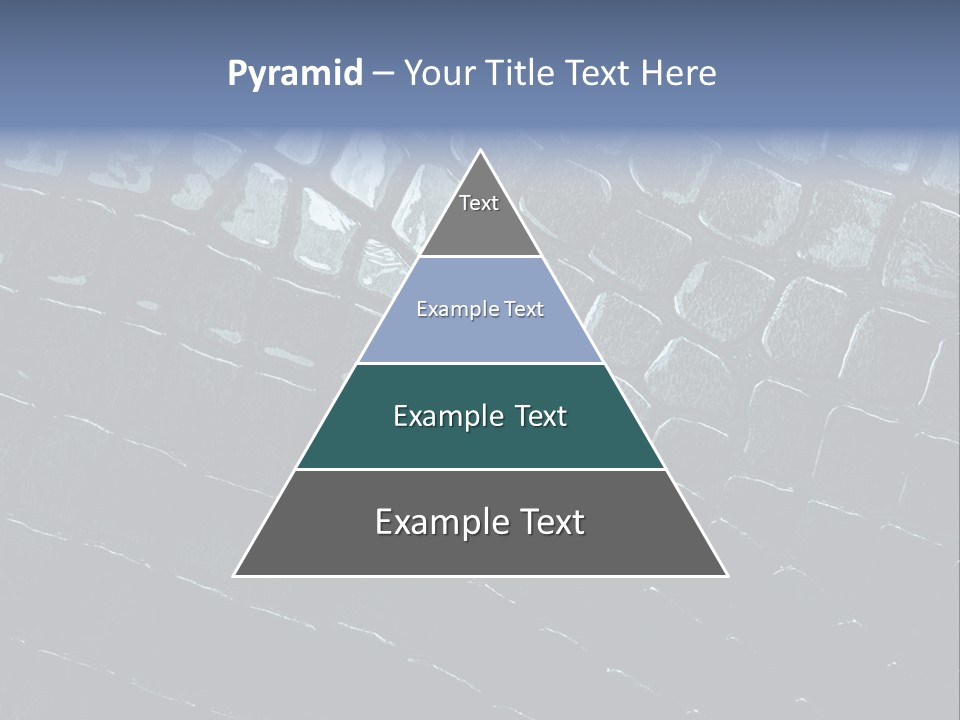 Alligator Dark Pattern PowerPoint Template