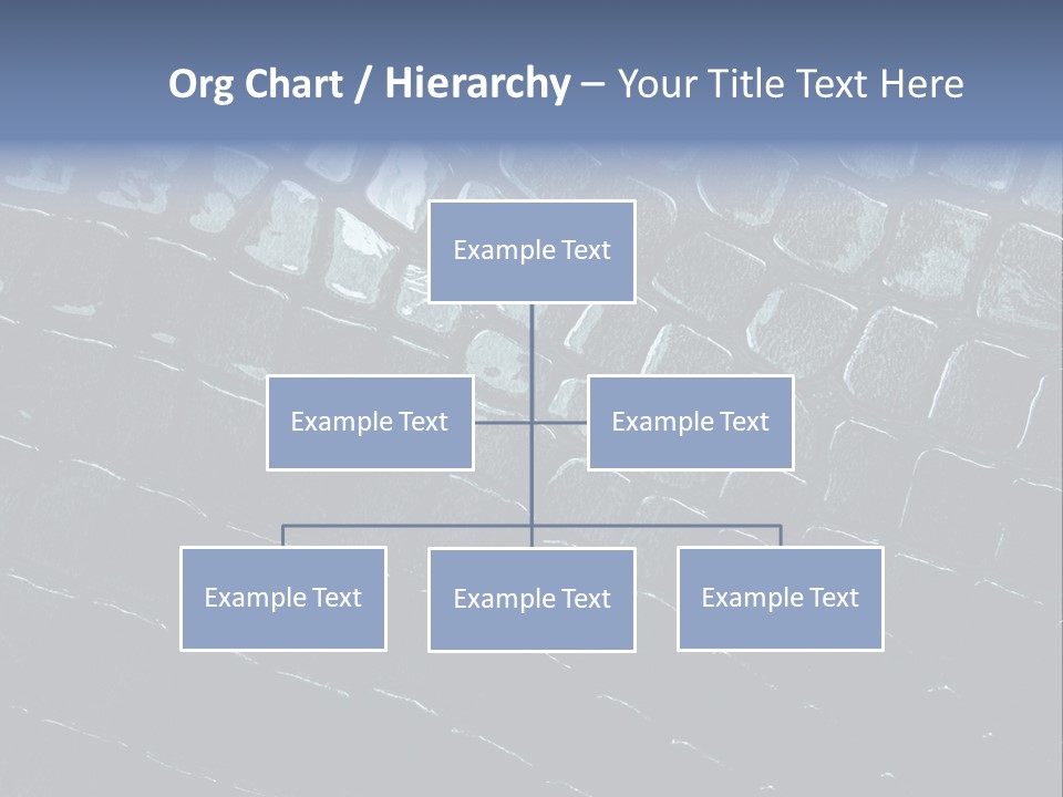 Alligator Dark Pattern PowerPoint Template