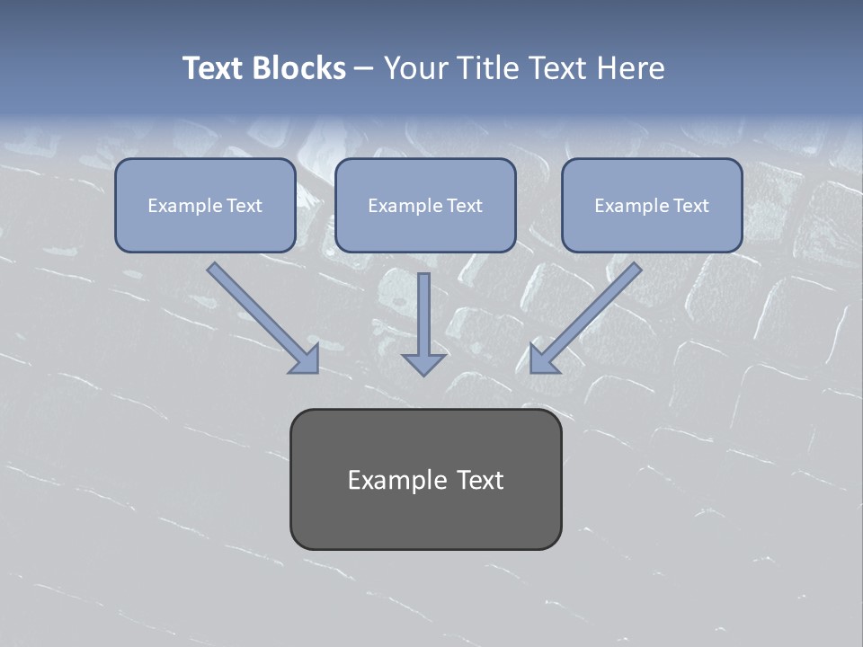 Alligator Dark Pattern PowerPoint Template