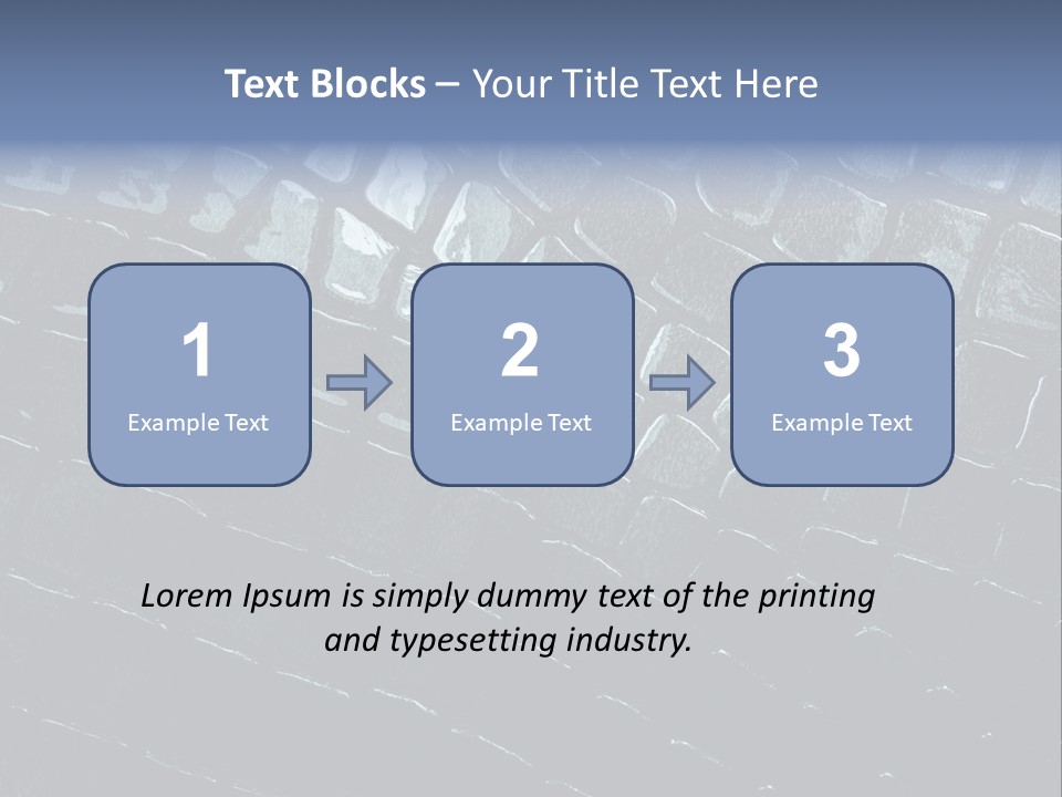Alligator Dark Pattern PowerPoint Template