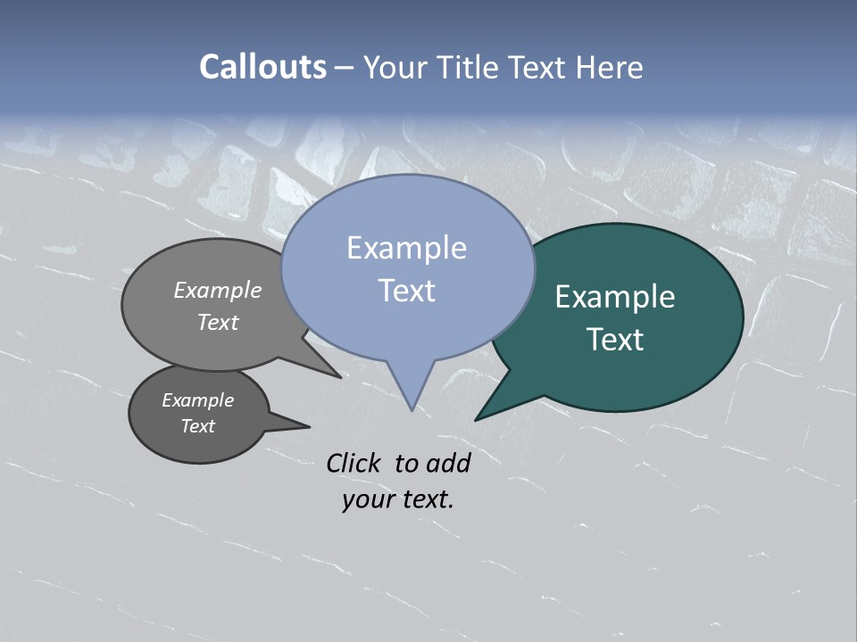 Alligator Dark Pattern PowerPoint Template