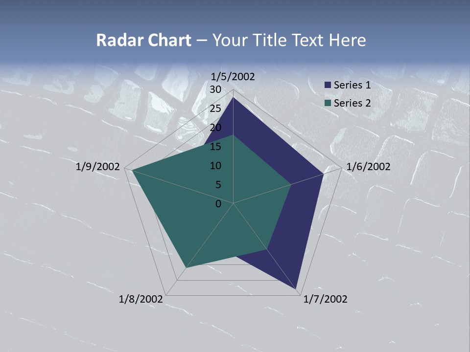 Alligator Dark Pattern PowerPoint Template