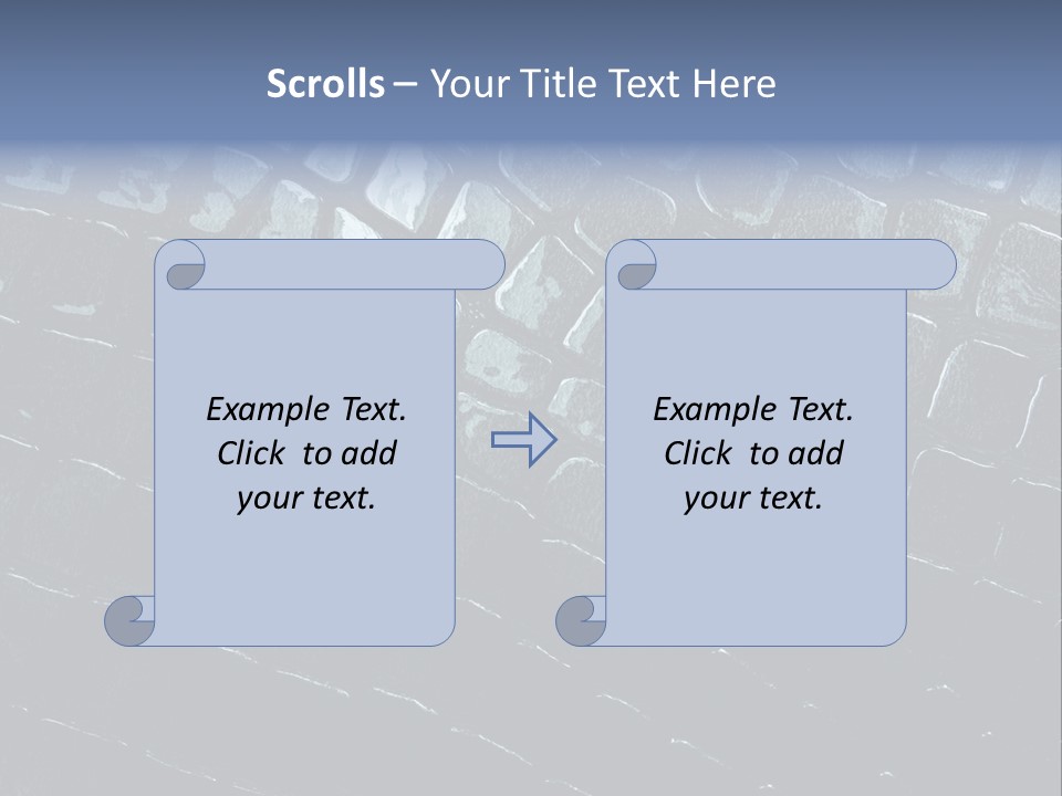 Alligator Dark Pattern PowerPoint Template