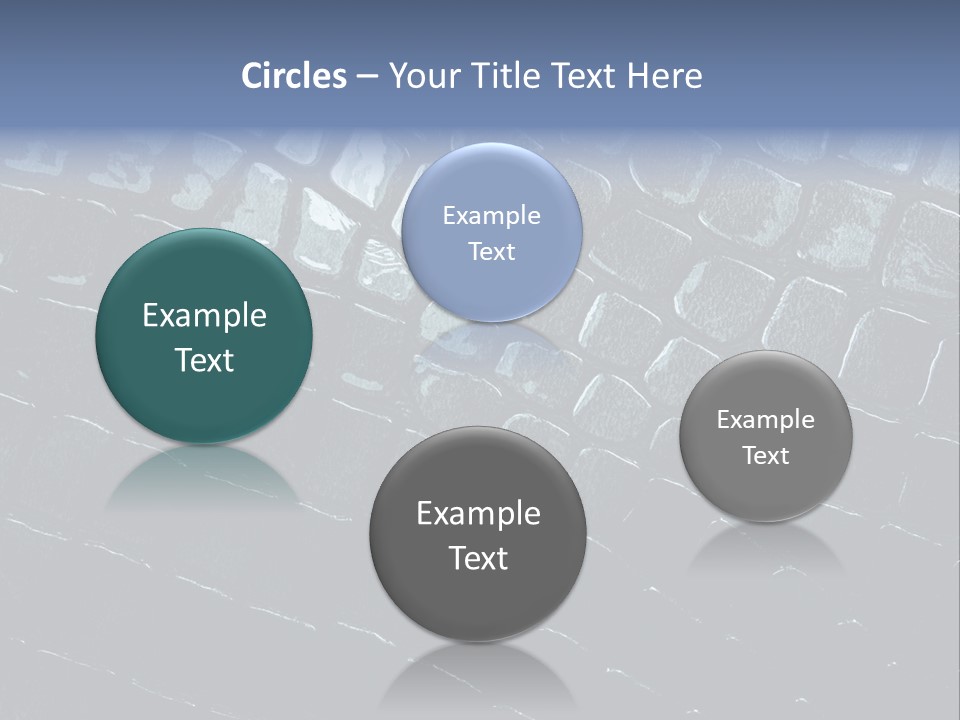 Alligator Dark Pattern PowerPoint Template