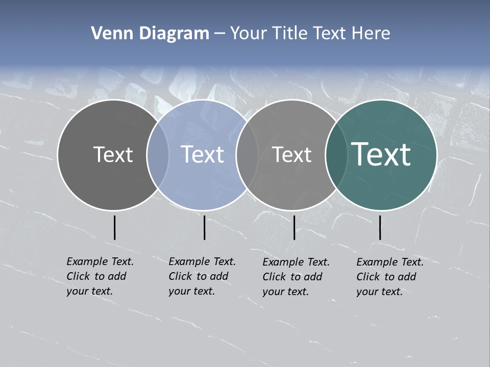 Alligator Dark Pattern PowerPoint Template