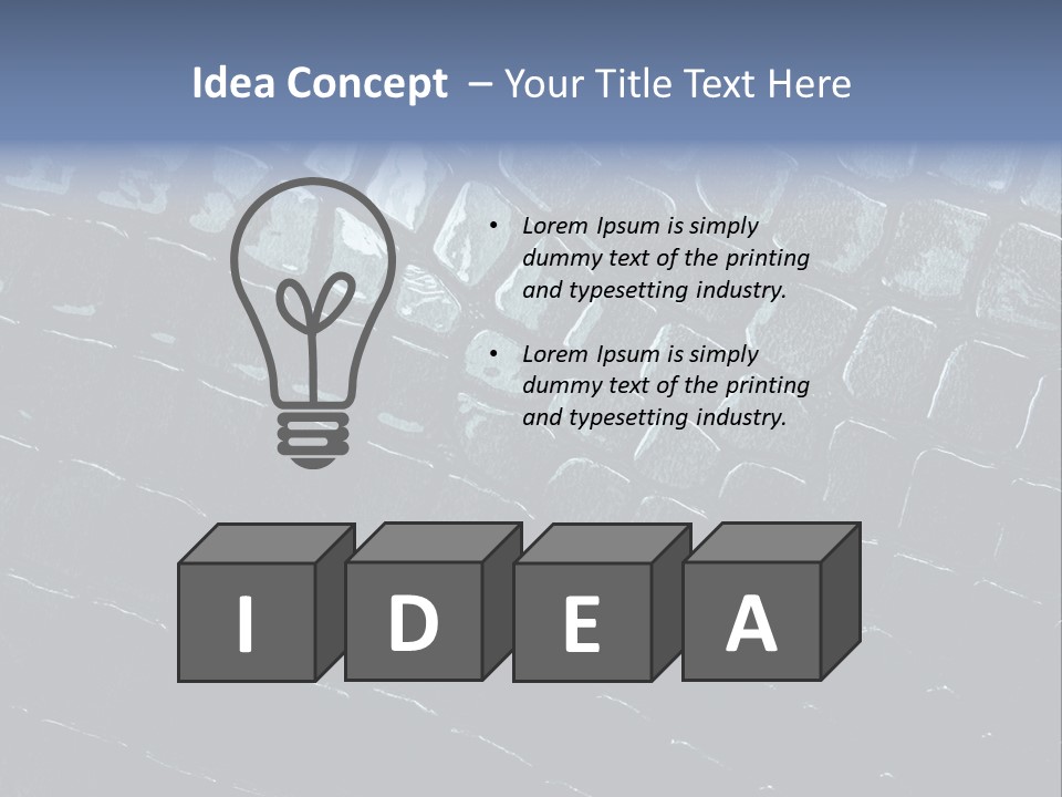 Alligator Dark Pattern PowerPoint Template