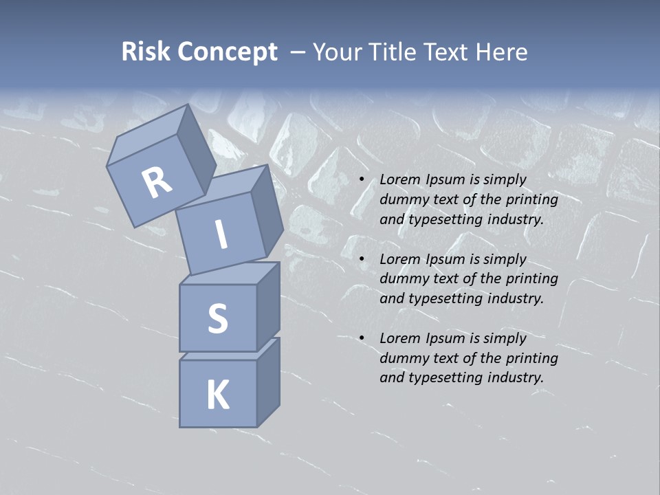 Alligator Dark Pattern PowerPoint Template