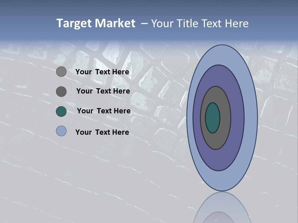 Alligator Dark Pattern PowerPoint Template