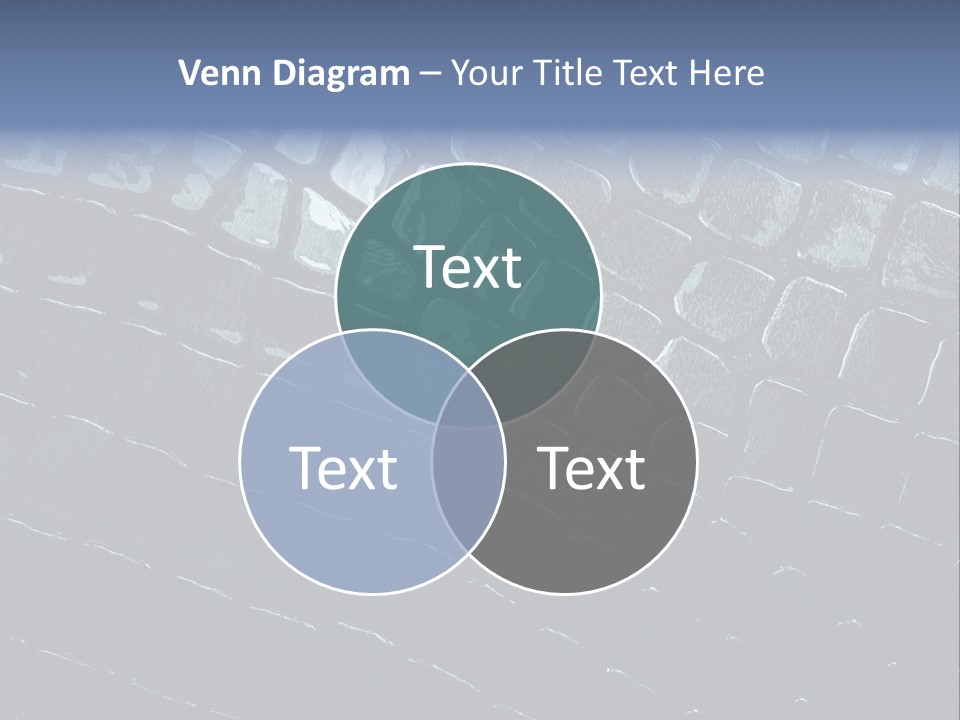 Alligator Dark Pattern PowerPoint Template