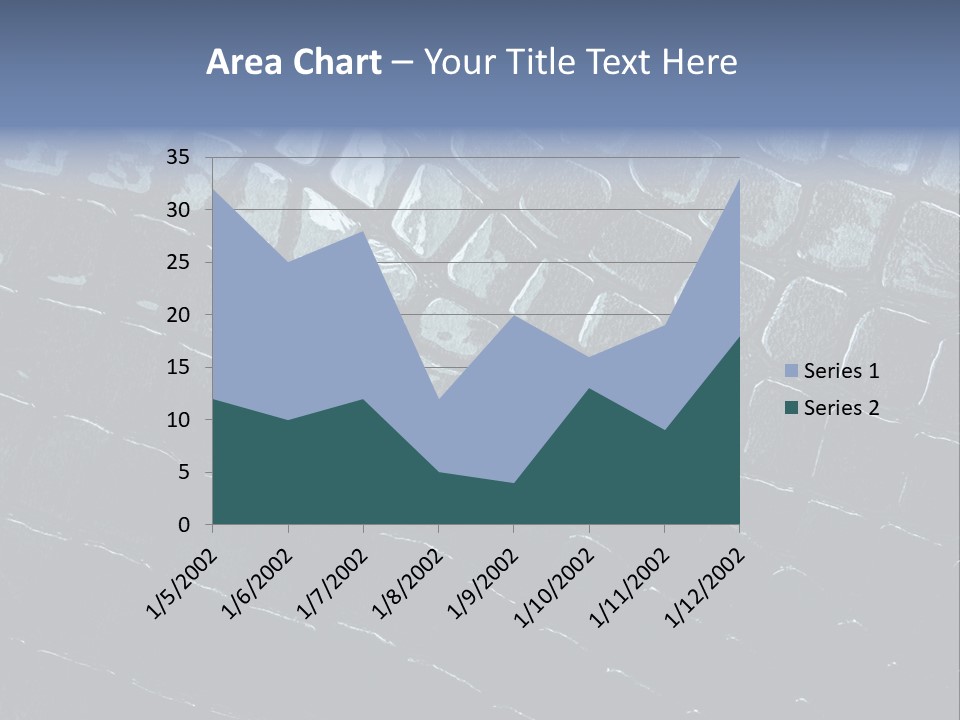 Alligator Dark Pattern PowerPoint Template