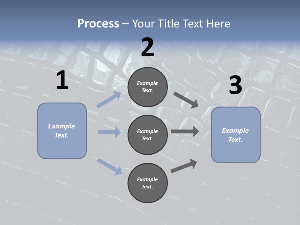 Alligator Dark Pattern PowerPoint Template