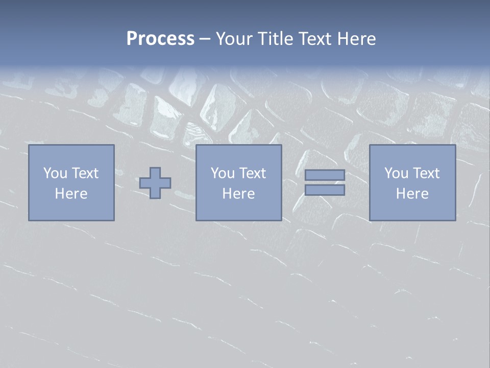 Alligator Dark Pattern PowerPoint Template