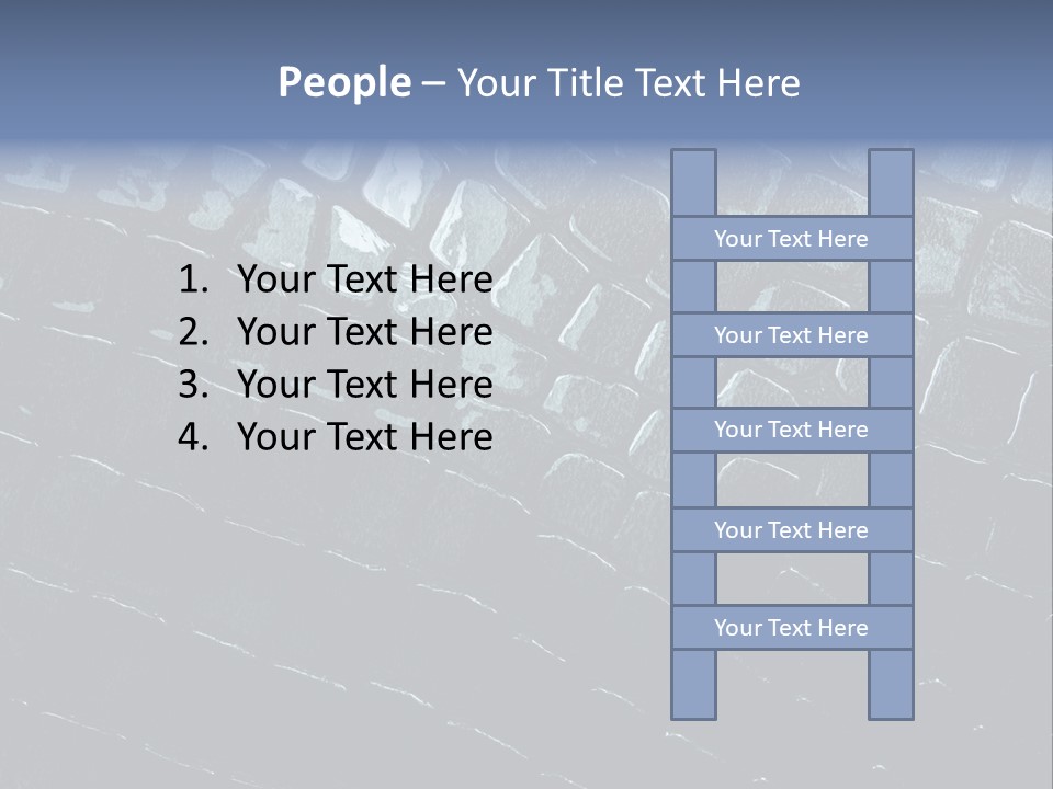 Alligator Dark Pattern PowerPoint Template