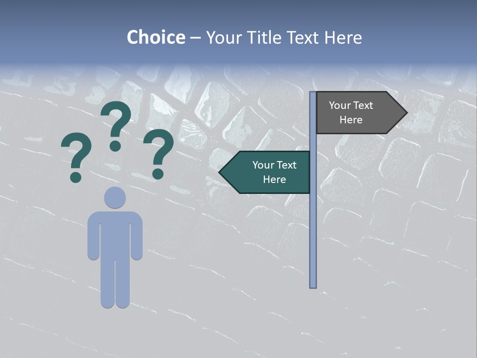 Alligator Dark Pattern PowerPoint Template