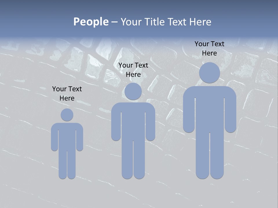 Alligator Dark Pattern PowerPoint Template