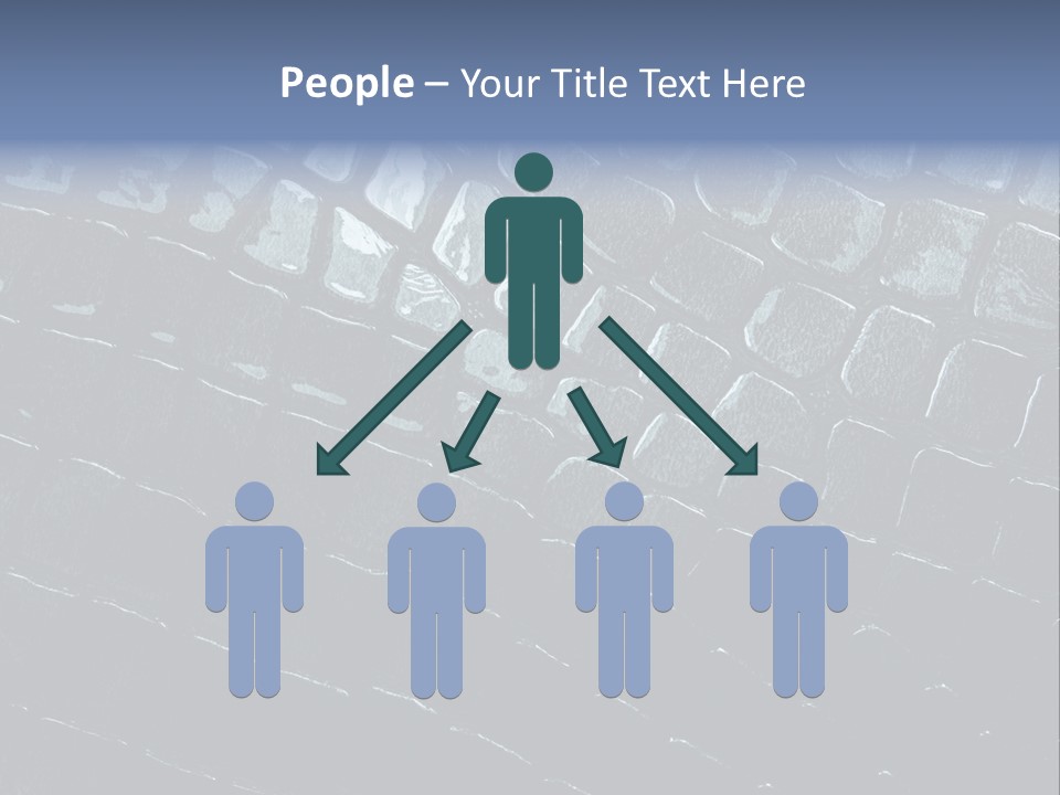 Alligator Dark Pattern PowerPoint Template