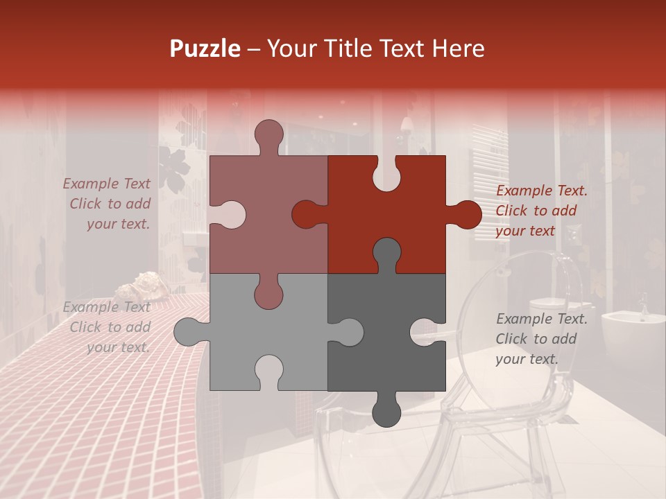 For Bathrooms Ideas PowerPoint Template