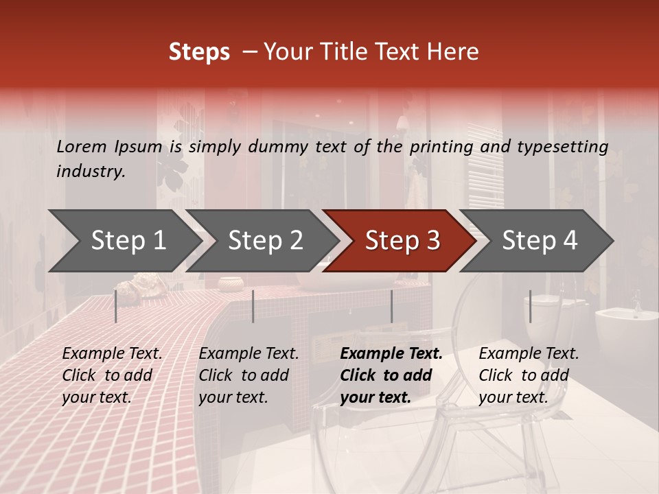 For Bathrooms Ideas PowerPoint Template