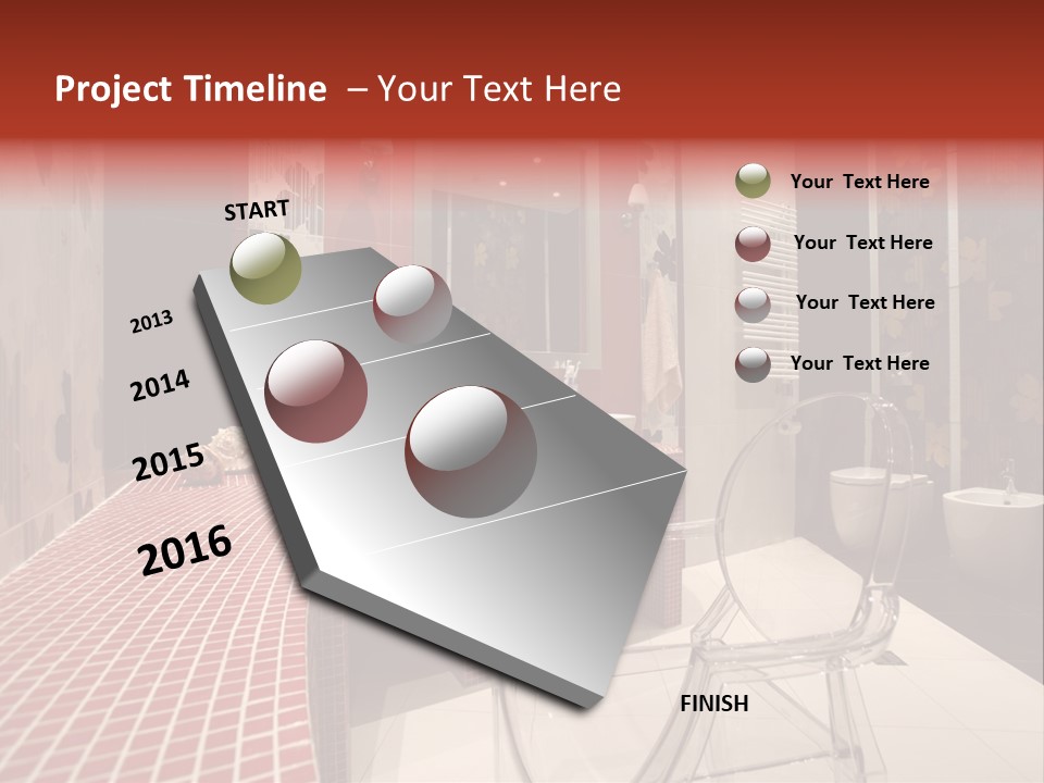 For Bathrooms Ideas PowerPoint Template