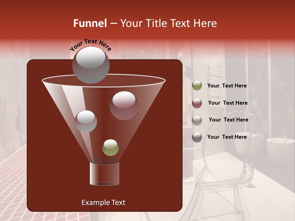 For Bathrooms Ideas PowerPoint Template