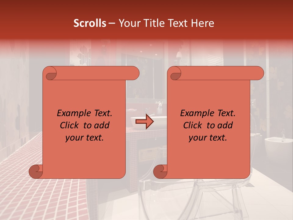 For Bathrooms Ideas PowerPoint Template