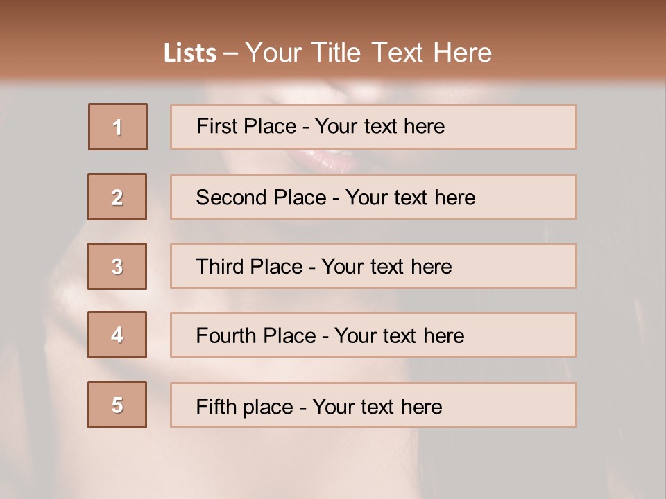 Hot Sexy Beauty PowerPoint Template