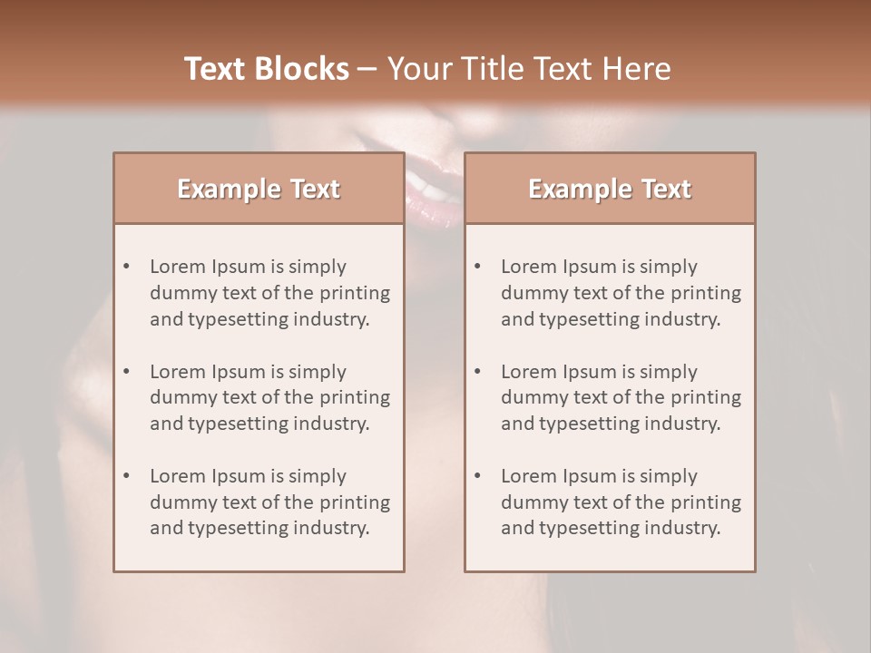 Hot Sexy Beauty PowerPoint Template