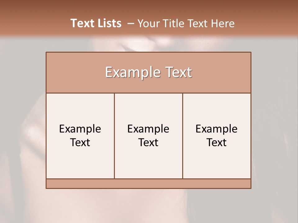 Hot Sexy Beauty PowerPoint Template