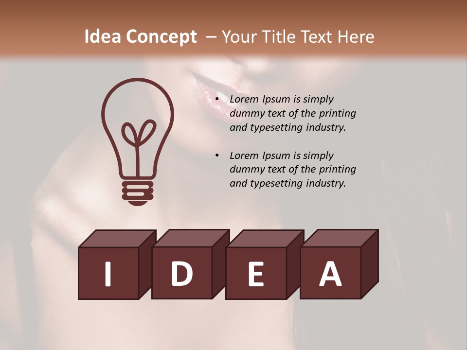 Hot Sexy Beauty PowerPoint Template