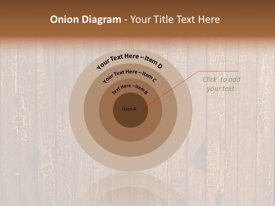 Wood Grain Background PowerPoint Template