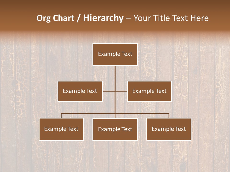 Wood Grain Background PowerPoint Template