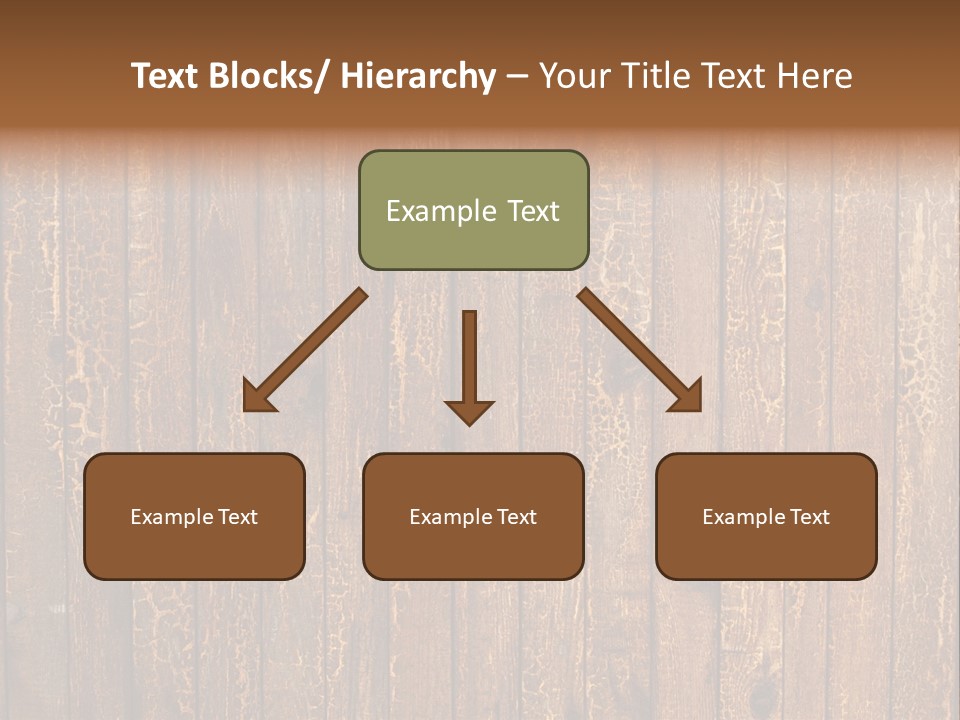 Wood Grain Background PowerPoint Template