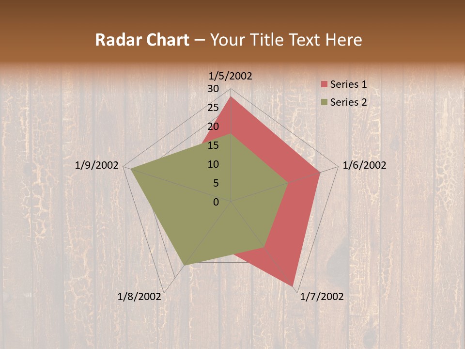 Wood Grain Background PowerPoint Template