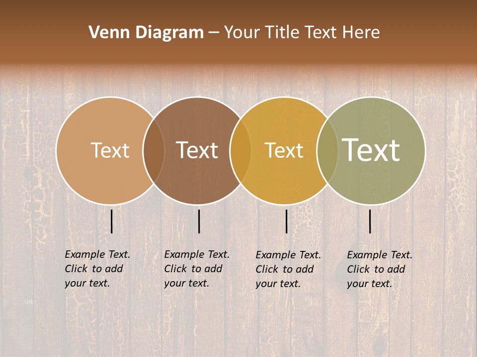 Wood Grain Background PowerPoint Template