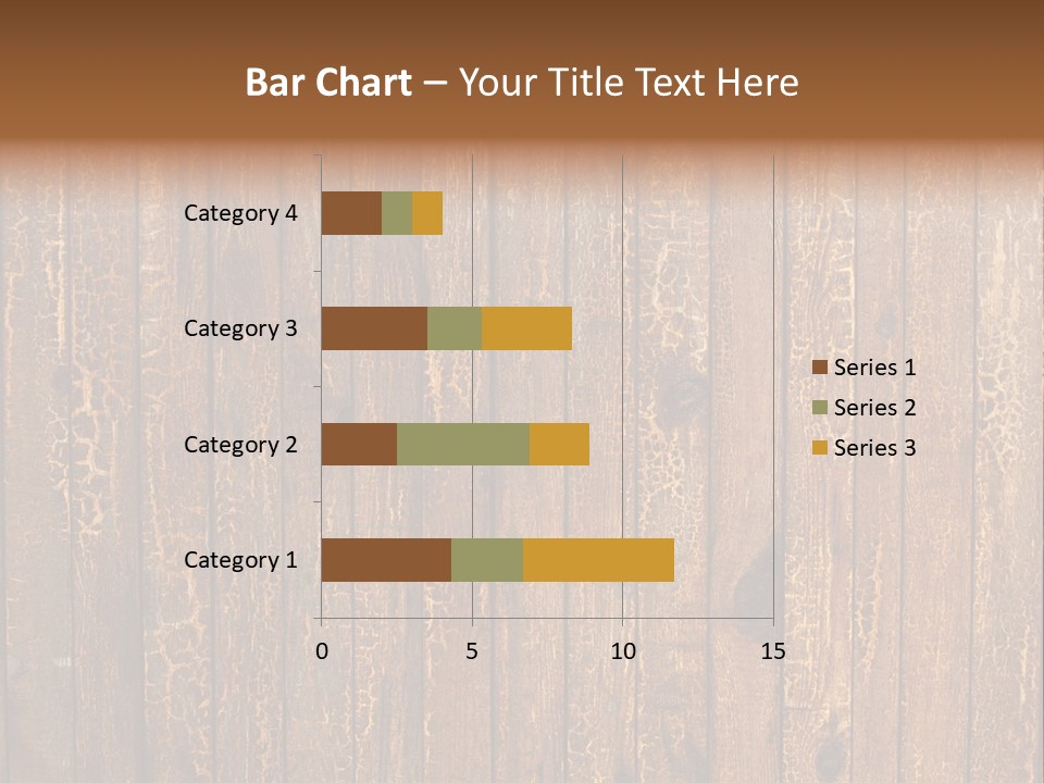 Wood Grain Background PowerPoint Template