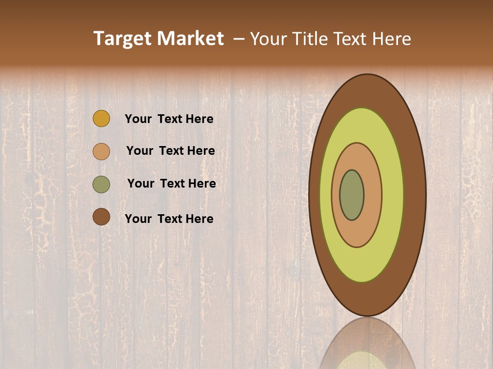 Wood Grain Background PowerPoint Template