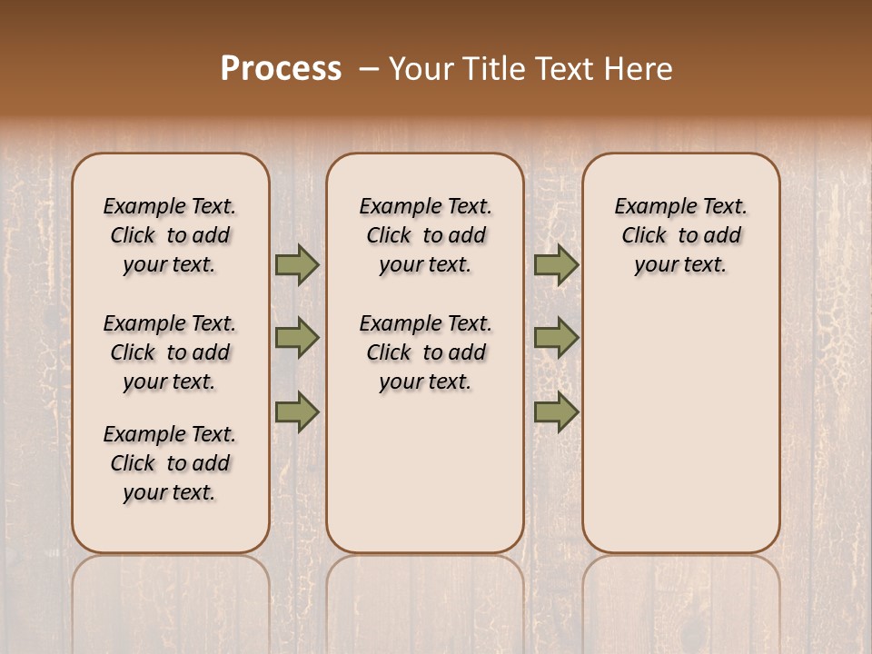 Wood Grain Background PowerPoint Template
