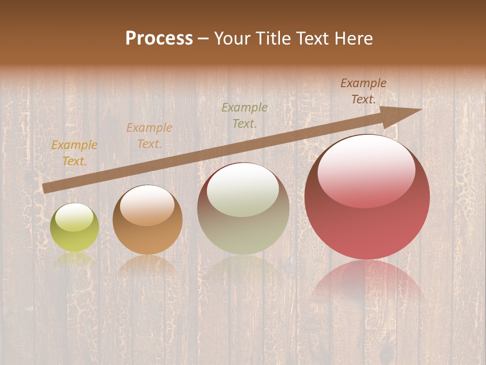 Wood Grain Background PowerPoint Template