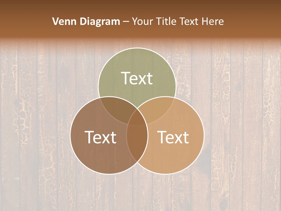 Wood Grain Background PowerPoint Template