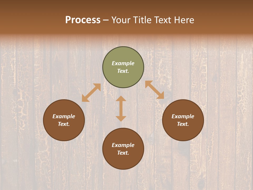 Wood Grain Background PowerPoint Template