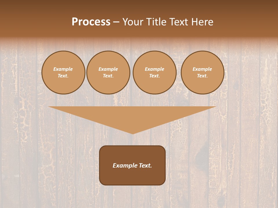 Wood Grain Background PowerPoint Template