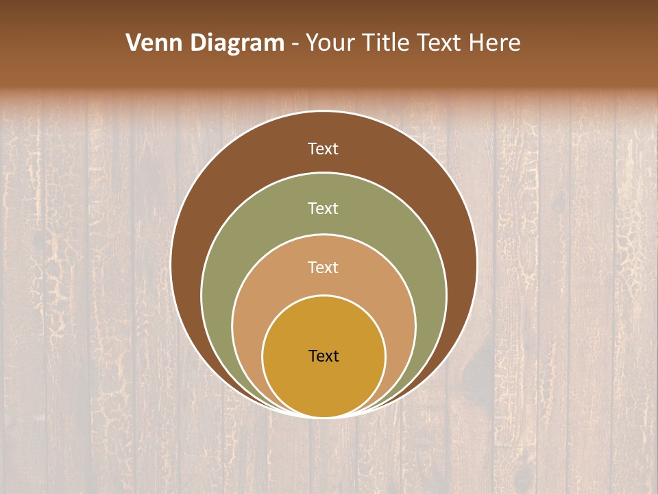Wood Grain Background PowerPoint Template