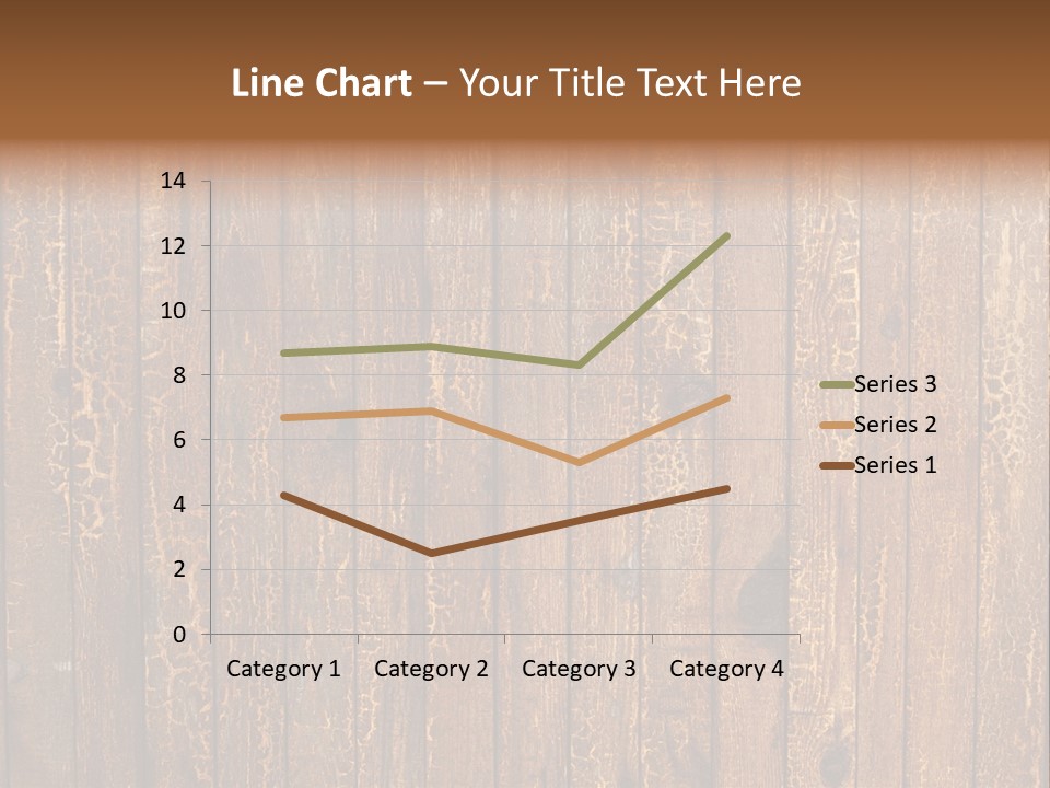 Wood Grain Background PowerPoint Template