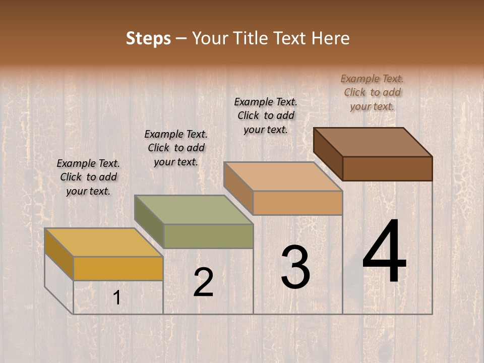 Wood Grain Background PowerPoint Template