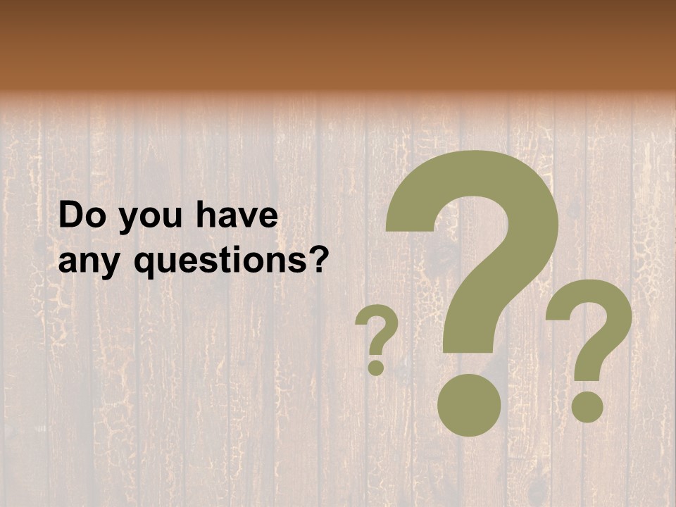 Wood Grain Background PowerPoint Template