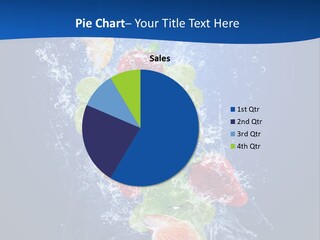 Water Fruit PowerPoint Template