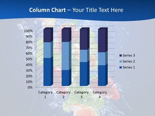 Water Fruit PowerPoint Template