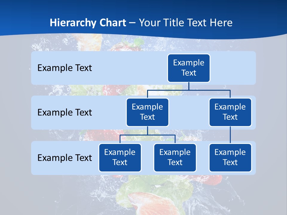 Water Fruit PowerPoint Template
