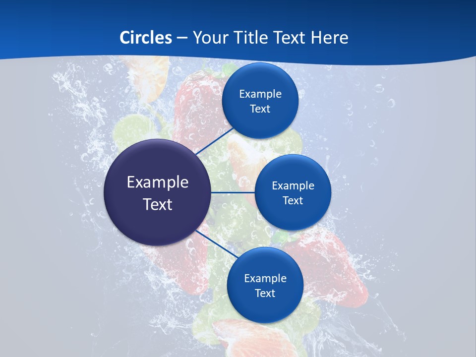 Water Fruit PowerPoint Template