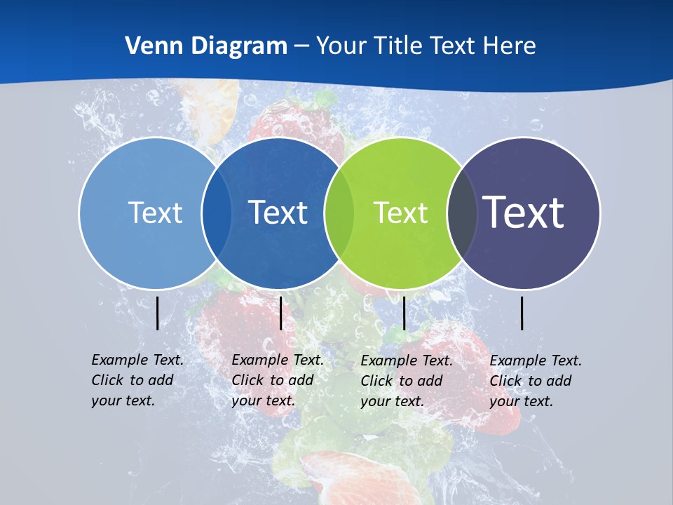 Water Fruit PowerPoint Template
